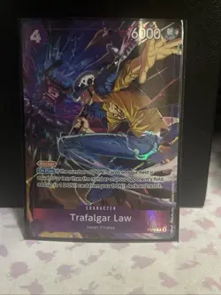 Trafalgar Law (Illustration Box Vol.6) P-093 One Piece Promotion Cards Foil - Image 1