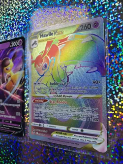 2022 Pokemon TCG Silver Tempest Rainbow Rare 200/195 Mawile VSTAR - Image 3