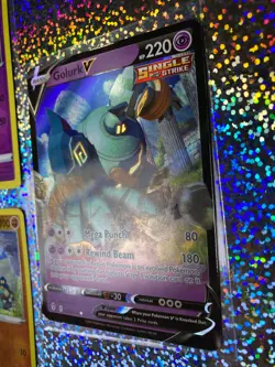 Pokemon TCG Golurk: Ultra Rare 070/203 V; Dragons Exalted Reverse Holo 59/124 - Image 3