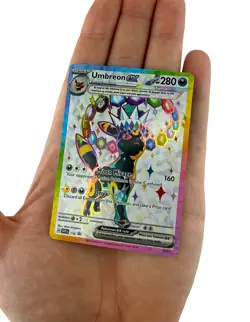 Pokemon Prismatic Evolutions “Espeon ex” #175 & “Umbreon ex” #176 Promo Cards - Image 2