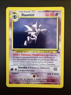 ITALIAN Pokemon 14-card Lot First Edition Jungle / Unlimited Fossil Holo Haunter - Image 3