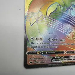 Lapras VMAX Rainbow Secret Rare Pokemon Sword And Shield 203/202 Mint Card! - Image 4