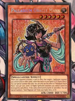 Palladium Oracle Mana TN19-EN004 LIMITED EDITION YuGiOh Card - Image 1