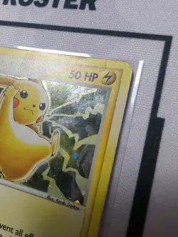 PIKACHU #12 Nintendo BLACK STAR PROMO Holo 2003 E-reader Card - Image 5