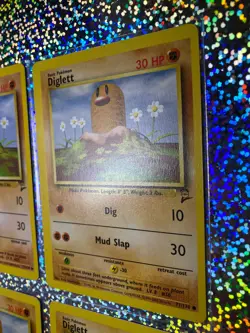 2000 Pokemon TCG Base Set 2 Regular Non-Holo 71/130 Diglett (x4) - Image 3