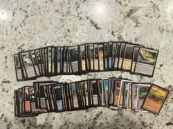 Mtg Non Basic Land Lot x100 - Magic The Gathering Special And Multi Land Lot - Image 1