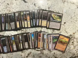 Mtg Non Basic Land Lot x100 - Magic The Gathering Special And Multi Land Lot - Image 2