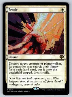 Erode 15 Rare Secrets of Strixhaven Magic: The Gathering Lightly Played - Image 1
