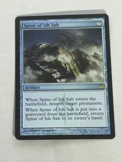 MTG FOIL Spine of Ish Sah Mirrodin Besieged Magic the Gathering - Image 1