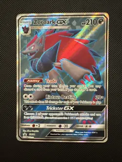 Zoroark GX SM84 Sm Holo Sun & Moon Black Star Promo Pokemon - Image 1