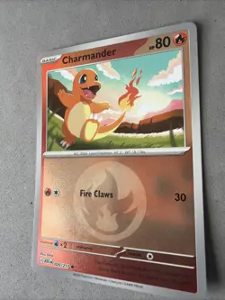 Pokemon TCG * Charmander 20/217 Fire * C REVERSE HOLO * ME Ascended Heroes NM - Image 2