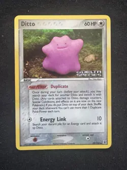 Pokemon DITTO EX Delta Species REVERSE HOLO & STAMPED ULTRA RARE! #35/113 - Image 1