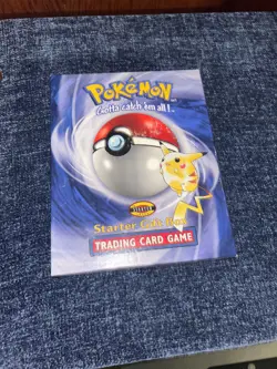 Vintage 1999 Pokemon Starter Gift Box WOTC - SEALED Inner Decks - Image 1