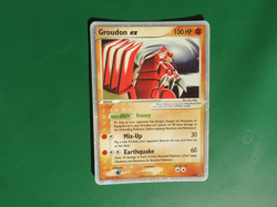 Pokemon Groudon EX 038 Black Star Promo LP - Image 1