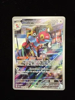 Porygon-Z - 214/182 - Paradox Rift - Pokemon TCG - Illustration Rare - NM - Image 1