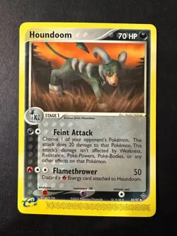 Pokemon TCG - Houndoom 34/97 - Ex Dragon NM - Image 1