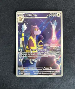 Pokemon TCG Chaos Rising Illustration Rare Watchog 097/086 - Image 1
