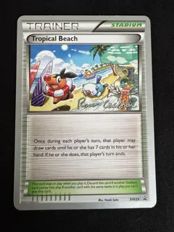 Pokemon TCG Tropical Beach BW28 Promo World Championship Decks 2011 - Image 1