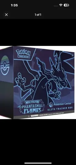 Pokemon Center Mega Evolution Phantasmal Flames ETB Elite Trainer Box (PRESALE!) - Image 1