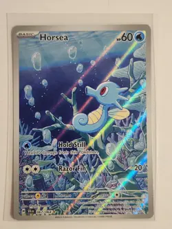Horsea 067/064 Full Art Rare Pokemon SV: Shrouded Fable (NM/M) - Image 1