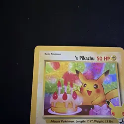 Pokemon Pikachu TCG 25th Birthday Celebration Edition - Image 5