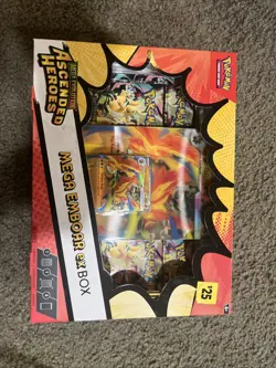 Ascended Hero’s Emboar Ex Box - Pokemon TCG Mega Evolutions (1) - Image 1