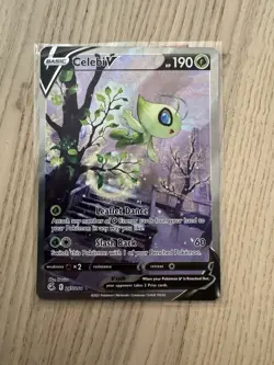 Pokemon Celebi V 245/264 Fusion Strike Alternate Art - Image 1