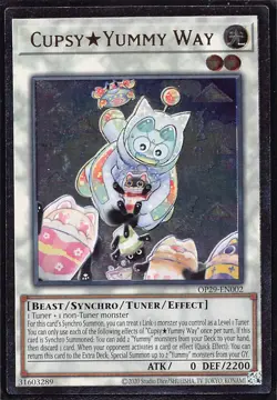 CupsyYummy Way Ultimate Rare OTS Tournament Pack 29 OP29-EN002 NM - Image 1