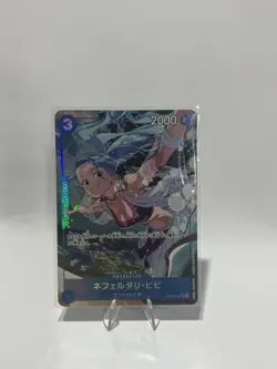 Nefeltari Vivi EB02-026: Anime 25th Collection (SR Parallel) One Piece TCG JP NM - Image 1