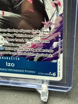 2025 One Piece - Ace & Newgate ST22- Izo #002 (Alt Art) - Image 5