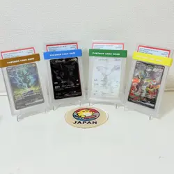 PSA 10 2025 Pokemon JP #168 #169 #174 Zekrom ex Reshiram ex SAR BWR Complete SET - Image 1