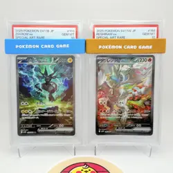 PSA 10 2025 Pokemon JP #168 #169 #174 Zekrom ex Reshiram ex SAR BWR Complete SET - Image 3