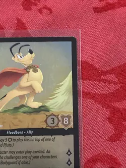 FOIL Disney Lorcana: Fabled - Pluto - Determined Defender - 14/204 MINT FOIL - Image 2