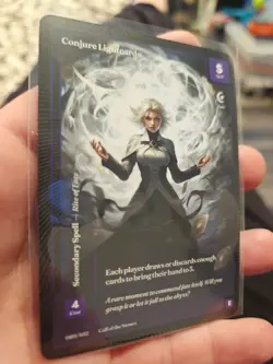 Wonders of The First Conjure Lightcards Epic Rare Call Of The Stones - Image 4