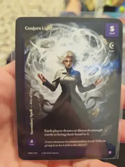 Wonders of The First Conjure Lightcards Epic Rare Call Of The Stones - Image 5