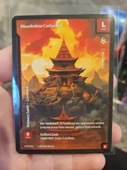 Wonders of The First Blazeholme Cathedral Epic Rare Call Of The Stones - Image 1