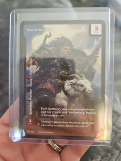 Wonders of The First Sturm the Uniter Epic Rare Call Of The Stones - Image 1