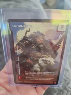 Wonders of The First Sturm the Uniter Epic Rare Call Of The Stones - Image 5
