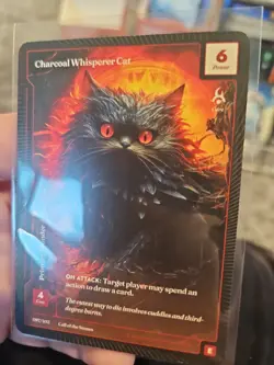 Wonders of The First Charcoal Whisperer Cat Epic Rare Call Of The Stones - Image 2
