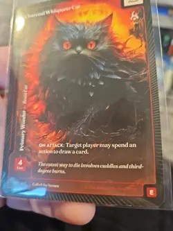 Wonders of The First Charcoal Whisperer Cat Epic Rare Call Of The Stones - Image 3