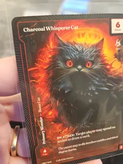 Wonders of The First Charcoal Whisperer Cat Epic Rare Call Of The Stones - Image 5