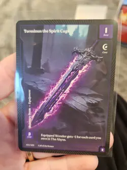 Wonders of The First Terminus the Spirit Cage Epic Rare Call Of The Stones - Image 1