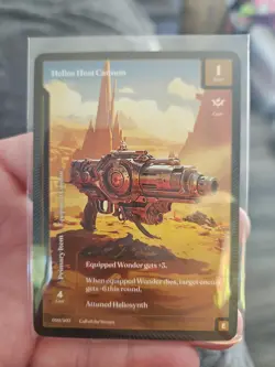 Wonders of The First Helios Heat Cannon Epic Rare Call Of The Stones - Image 1