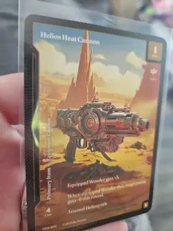Wonders of The First Helios Heat Cannon Epic Rare Call Of The Stones - Image 4