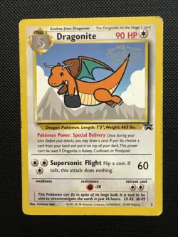 Dragonite (Movie Promo) 05/53 Wotc Promo Regular Black Star Promo Pokemon - Image 1