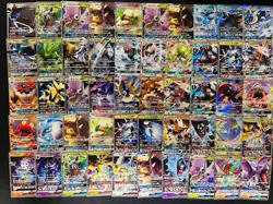 100 GX RR Holo Full Arts Lot Set Pokemon Japanese Cards W371 - Image 3