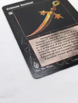 Crimson Sentinel Jyhad Sabbat War Vampire The Eternal Struggle Rare Card - Image 3