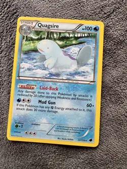 Pokemon Card Quagsire 22/116 Plasma Freeze - Image 1