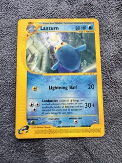 Lanturn - 20/147 - Pokemon Aquapolis Non-Holo Card LP - Image 1
