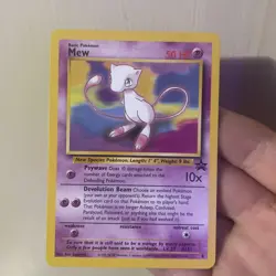 Basic Mew 8 Pokemon 1995 Promo Card (Regular Finish) 50HP - Image 1